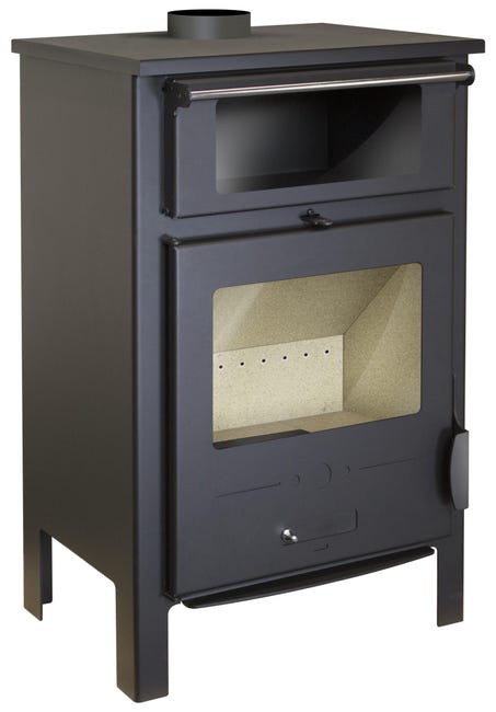 Estufa de leña con horno LACUNZA Tormos